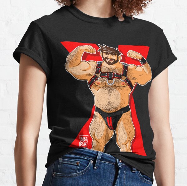 ADAM LIKES HARNESS - RED Classic T-Shirt
