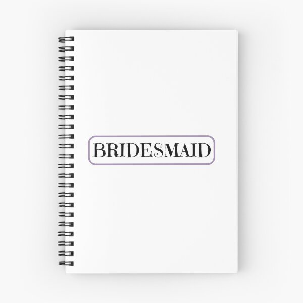 Item preview, Bridesmaid on wedding day designed and sold by designInk.
