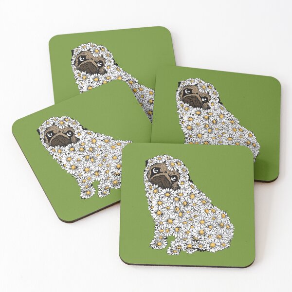 Item preview, PUG DAISY designed and sold by Huebucket.