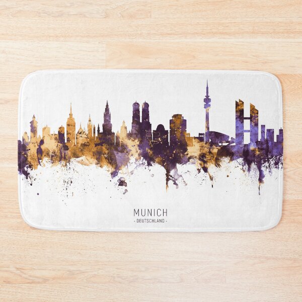 Item preview, Munich Germany Skyline designed and sold by ArtPrints.