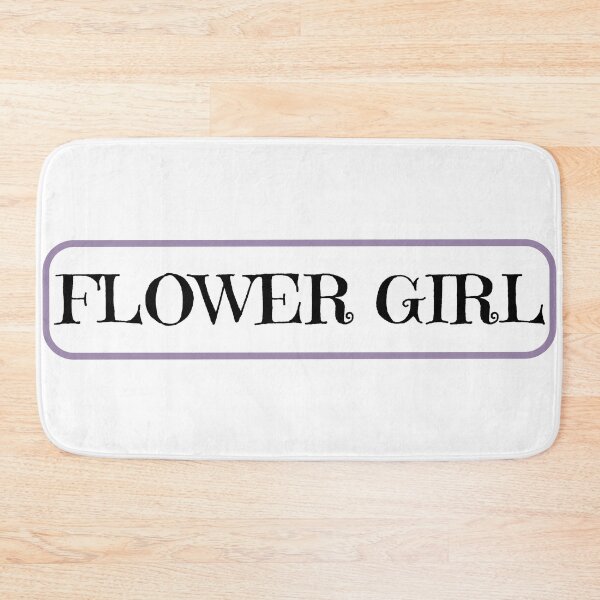 Item preview, Flower girl on wedding day designed and sold by designInk.