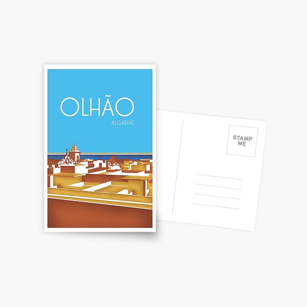 Olhão Postcard Postcard