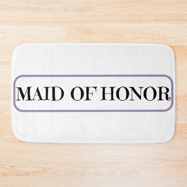Item preview, Maid of honor on wedding day designed and sold by designInk.