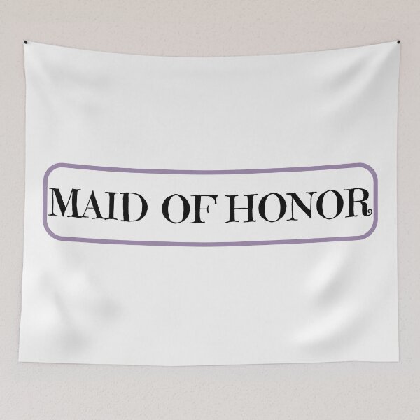 Item preview, Maid of honor on wedding day designed and sold by designInk.