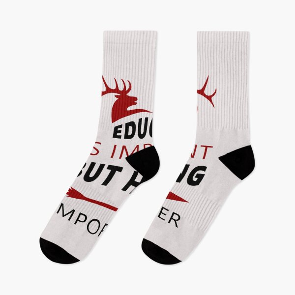 Item preview, Eduaction is important but hunting is importanter designed and sold by RPHDesigns.