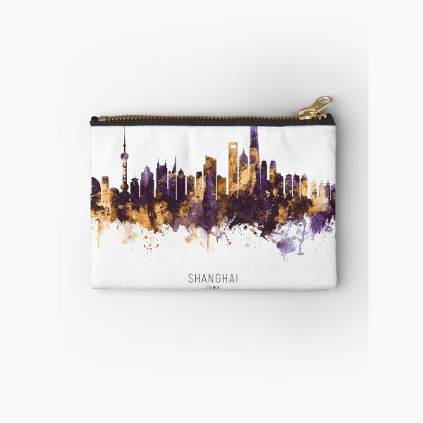 Artikelvorschau, Shanghai China Skyline entworfen und verkauft von ArtPrints.