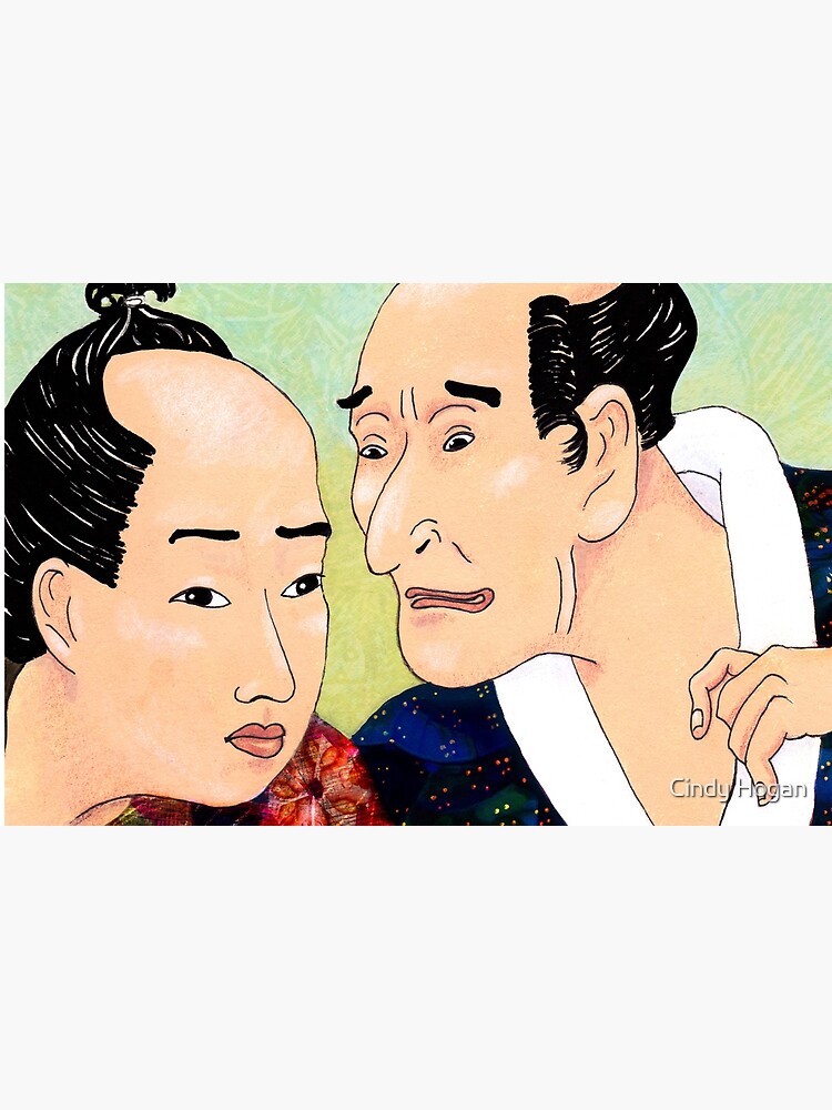 Mr Hokusai and Mr Hiroshige by artforthesoul