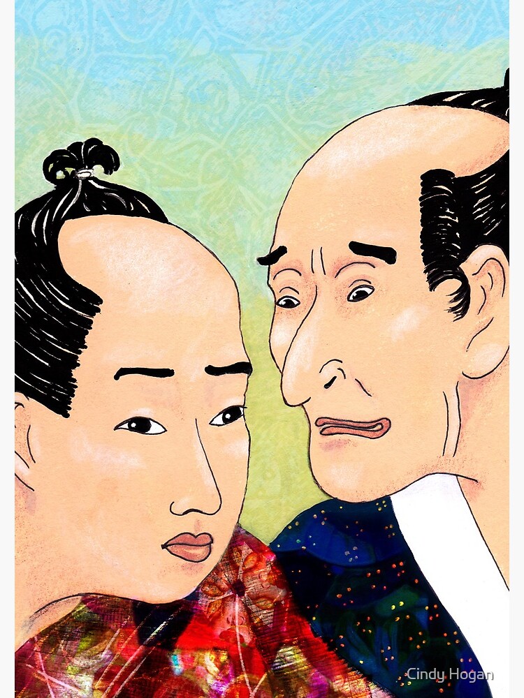 Mr Hokusai and Mr Hiroshige by artforthesoul