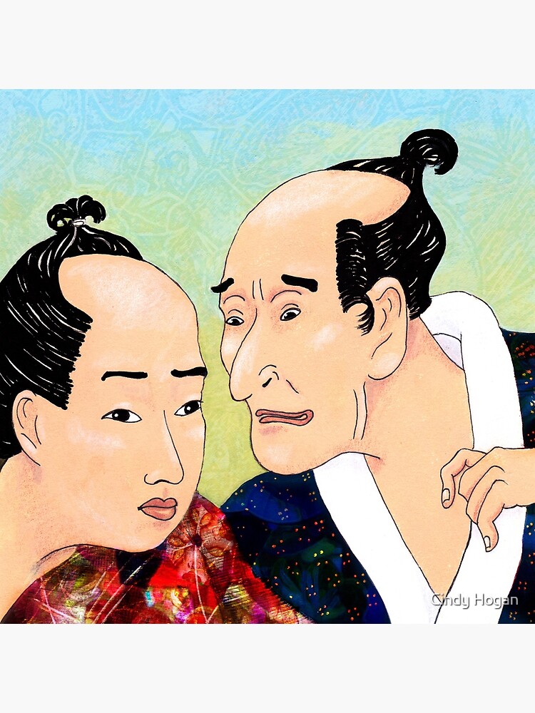 Mr Hokusai and Mr Hiroshige by artforthesoul