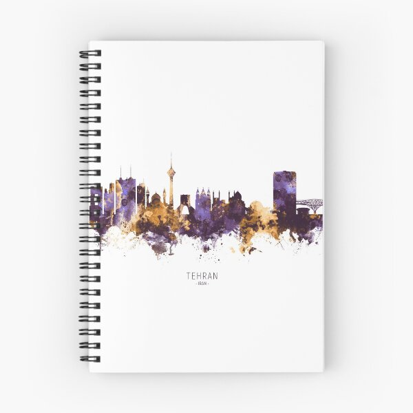 Item preview, Tehran Iran Skyline designed and sold by ArtPrints.