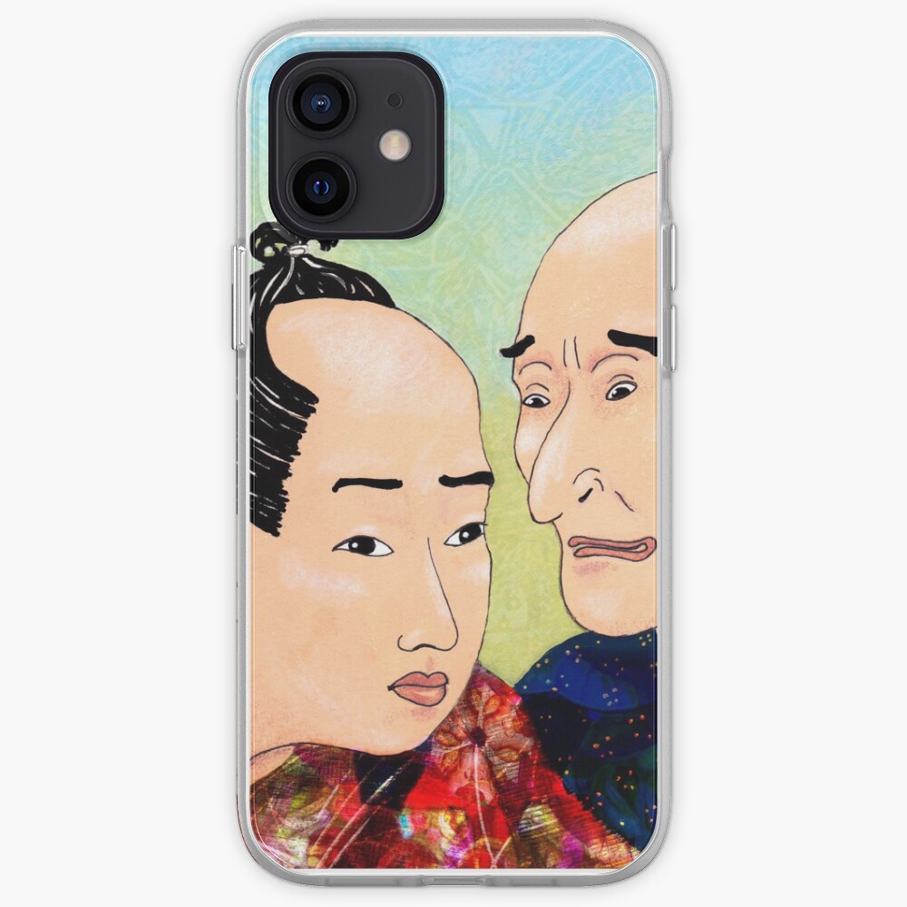 Mr Hokusai and Mr Hiroshige iPhone Case & Cover
