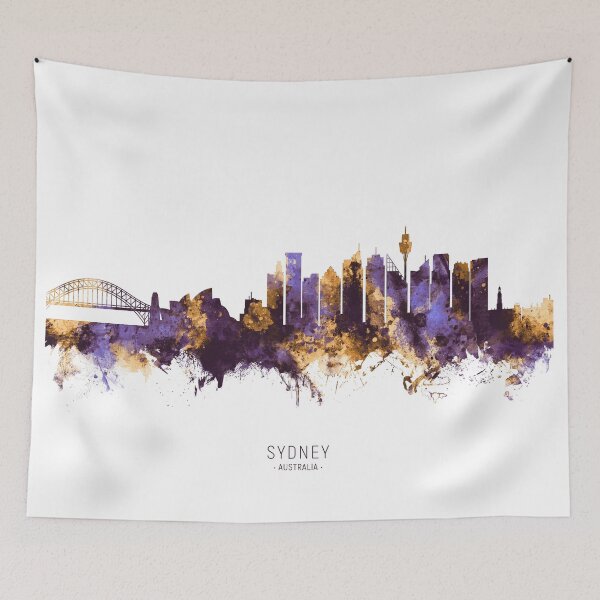 Item preview, Sydney Australia Skyline designed and sold by ArtPrints.
