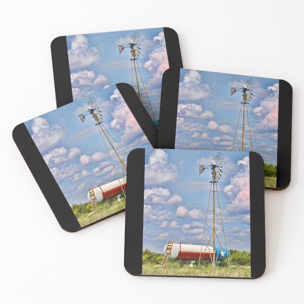 Item preview, Purely Texas - Windmill and Texas Flag designed and sold by Warren Paul Harris.