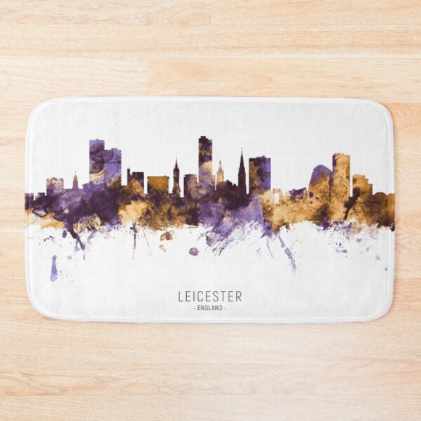 Item preview, Leicester England Skyline designed and sold by ArtPrints.