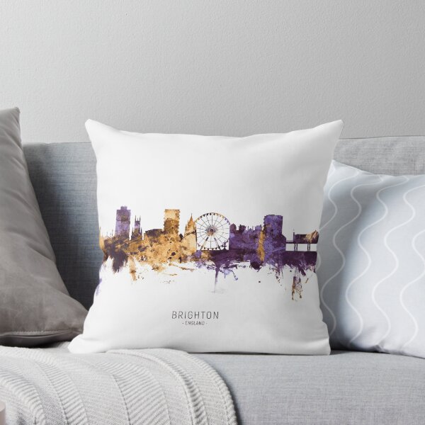 Item preview, Brighton England Skyline designed and sold by ArtPrints.