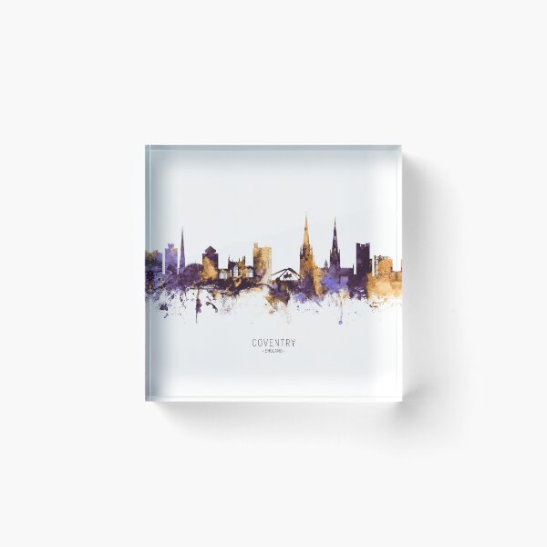 Item preview, Coventry England Skyline designed and sold by ArtPrints.