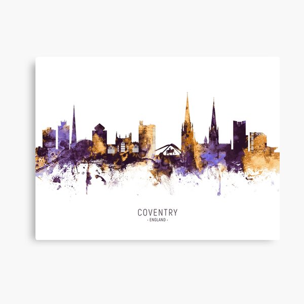 Item preview, Coventry England Skyline designed and sold by ArtPrints.