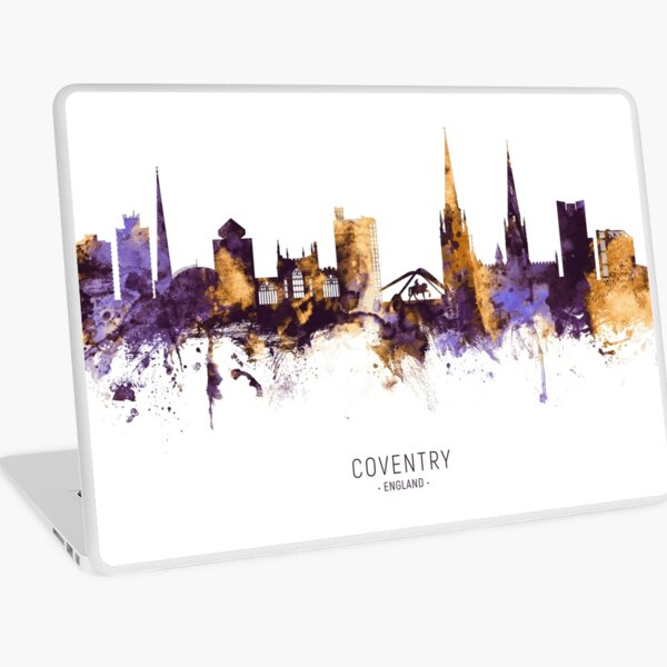 Item preview, Coventry England Skyline designed and sold by ArtPrints.