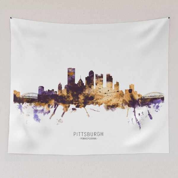 Item preview, Pittsburgh Pennsylvania Skyline designed and sold by ArtPrints.