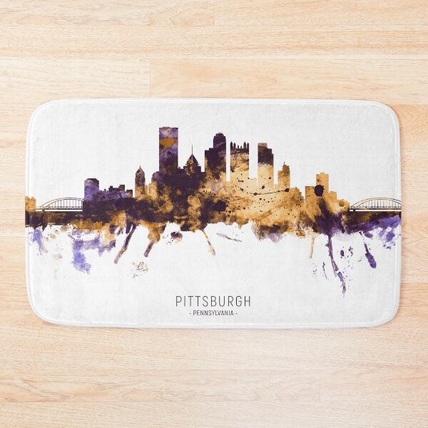 Artikelvorschau, Pittsburgh Pennsylvania Skyline entworfen und verkauft von ArtPrints.