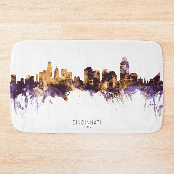 Item preview, Cincinnati Ohio Skyline designed and sold by ArtPrints.