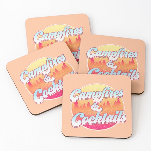 Item preview, Campfires And Cocktails designed and sold by HighCiti.