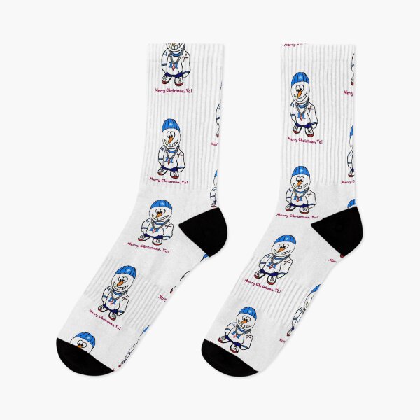 Item preview, Merry Christmas Yo Rapper Snowman designed and sold by imphavok.