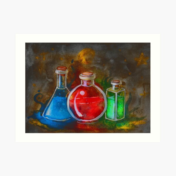 Standard Potion Kit | Adventurers! Art Print
