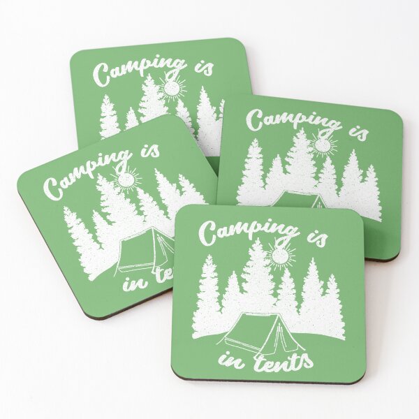 Item preview, Camping Is In Tents designed and sold by HighCiti.