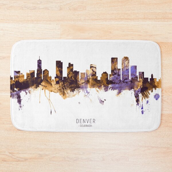 Item preview, Denver Colorado Skyline designed and sold by ArtPrints.