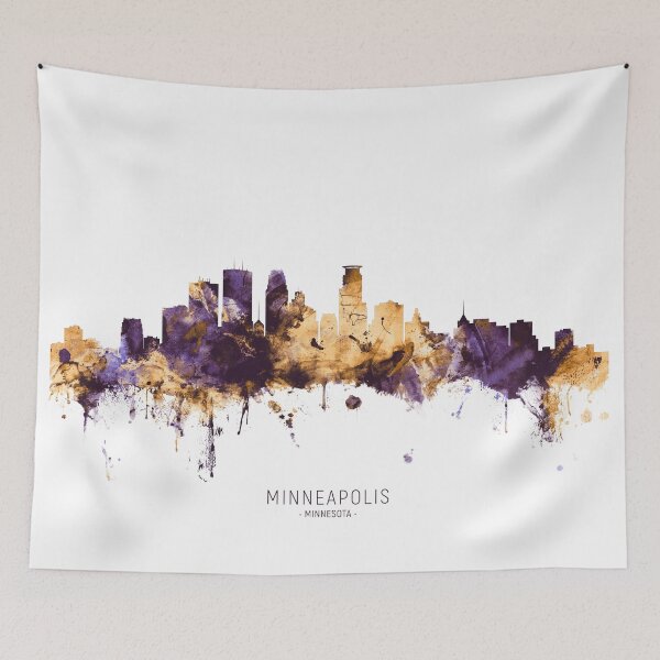 Artikelvorschau, Minneapolis Minnesota Skyline entworfen und verkauft von ArtPrints.
