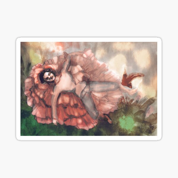 Flowers for Iorveth Sticker