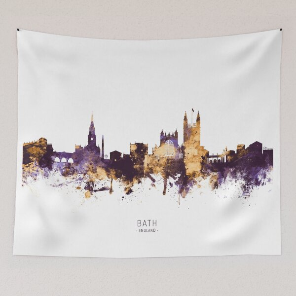 Item preview, Bath England Skyline designed and sold by ArtPrints.