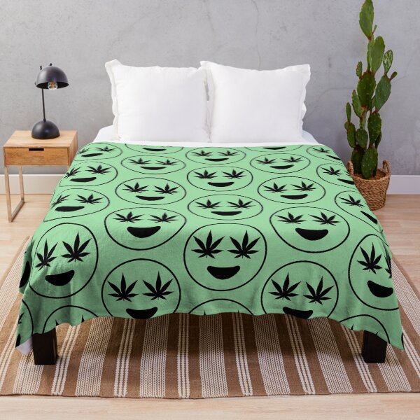 Item preview, Cannabis Emoji designed and sold by HighCiti.