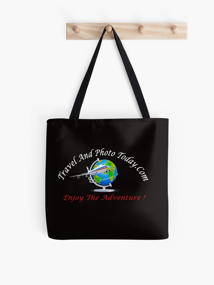 Thumbnail 1 of 2, Tote Bag, Travel And Photo Today - Logo - White & Red Letter designed and sold by BWBConcepts.
