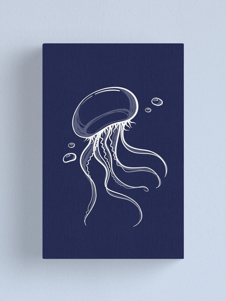 Alternate view of Sketchy Jelly Canvas Print