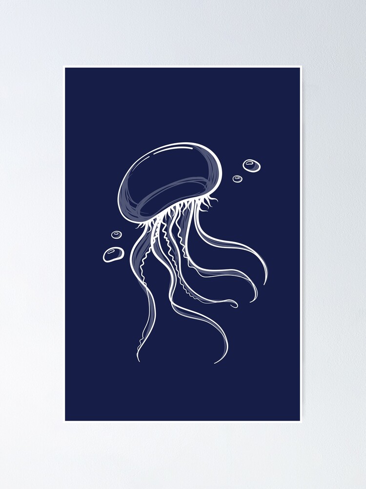 Alternate view of Sketchy Jelly Poster