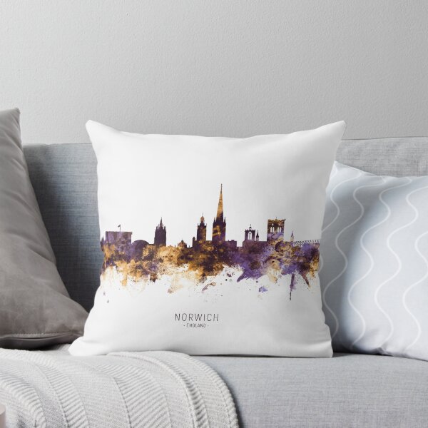 Item preview, Norwich England Skyline designed and sold by ArtPrints.