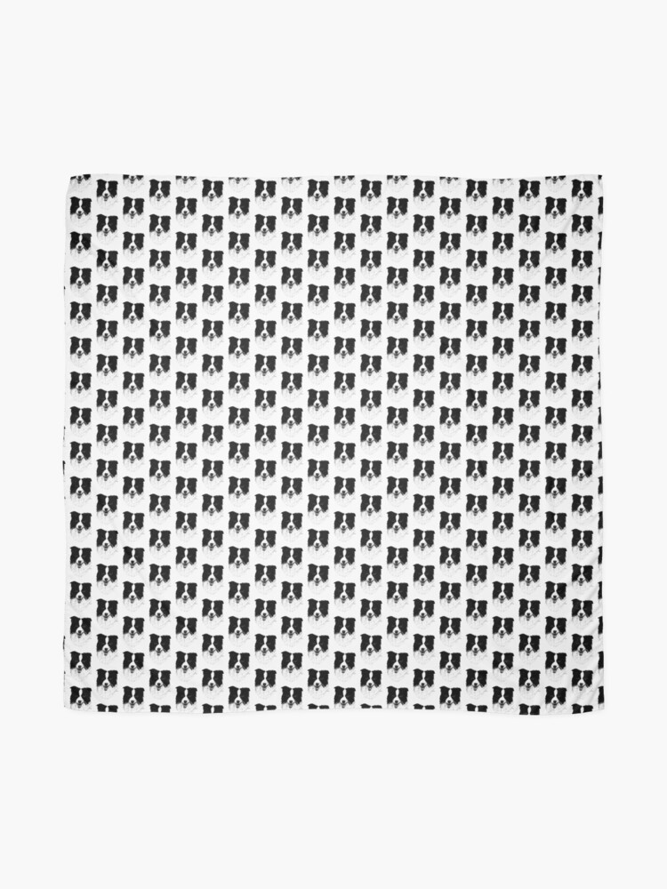 Alternate view of Border Collie - Scarf and Clothing Scarf
