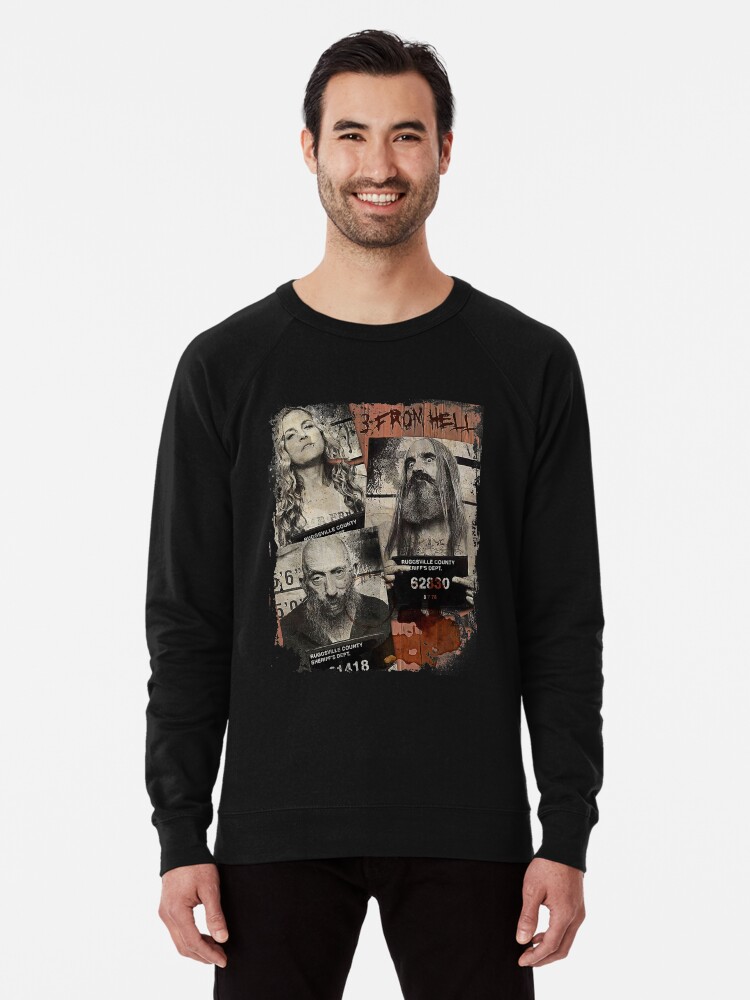 3 From Hell Rob Zombie Lightweight Sweatshirt By Dare To Wear