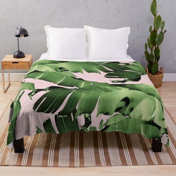 Item preview, Blush Banana Leaves Dream #8 #tropical #decor #art designed and sold by Anita's & Bella's Art.