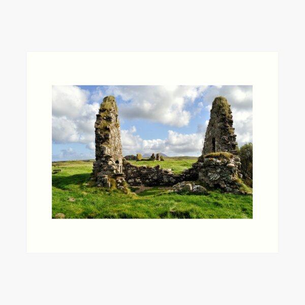 Finlaggan: the seat of the Lords of the Isles and of Clan Donald - Islay Art Print
