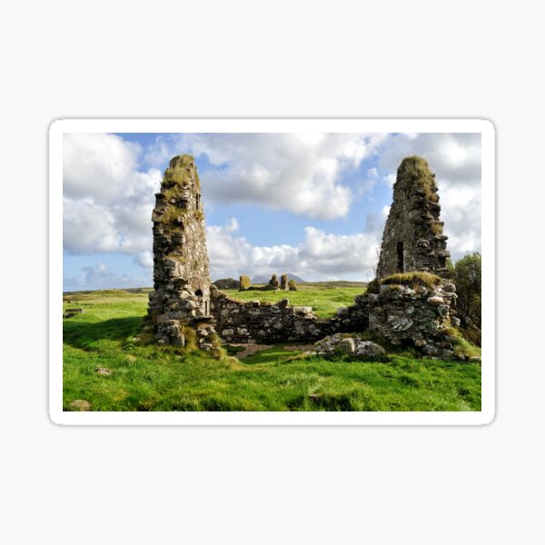 Finlaggan: the seat of the Lords of the Isles and of Clan Donald - Islay Sticker