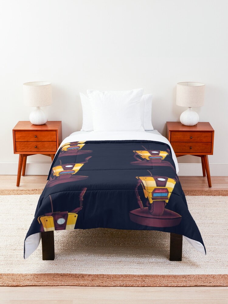 Alternate view of Waving Claptrap! Comforter