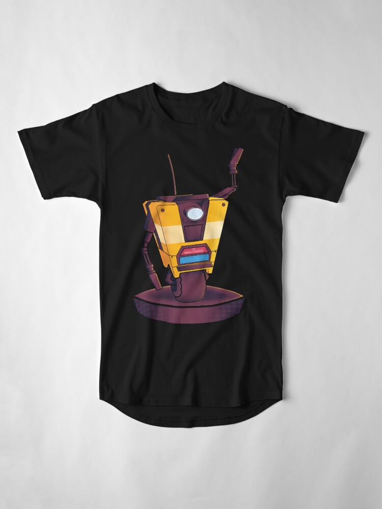 Alternate view of Waving Claptrap! Long T-Shirt