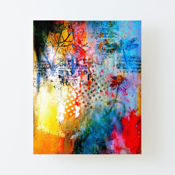 A Winter Journal... Canvas Mounted Print