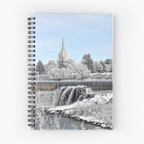 Item preview, Mormon Temple - Idaho Falls Winter Time designed and sold by IMAGETAKERS.