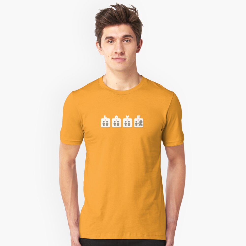 Tentacle Love - two lof bees Slim Fit T-Shirt