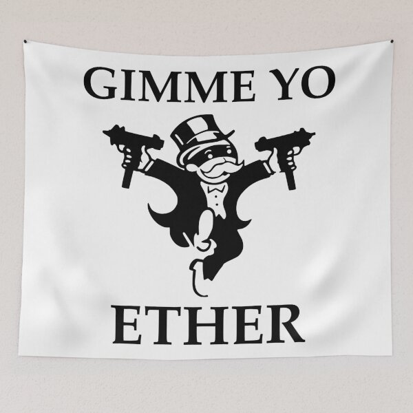 Item preview, Gimme Yo Ether designed and sold by TheLastStand.