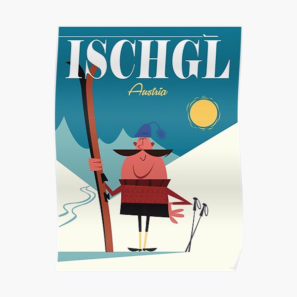 Ischgl-Plakat Poster